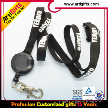 Plastic retractable yoyo holder name badge holder lanyard